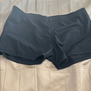 Sleek Black Women's Athletic Shorts